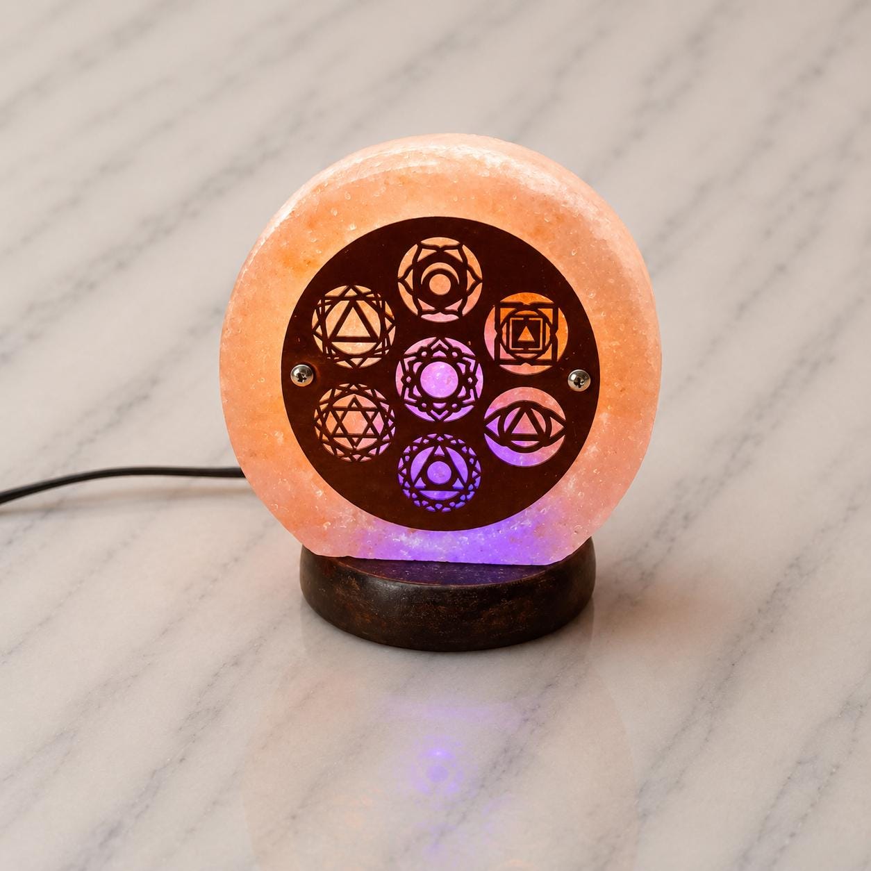 3D Custom Small Himalayan Salt Lamp personalized USB mini keepsake