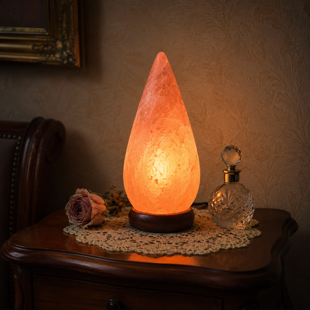 Raindrop Himalayan Salt Lamp