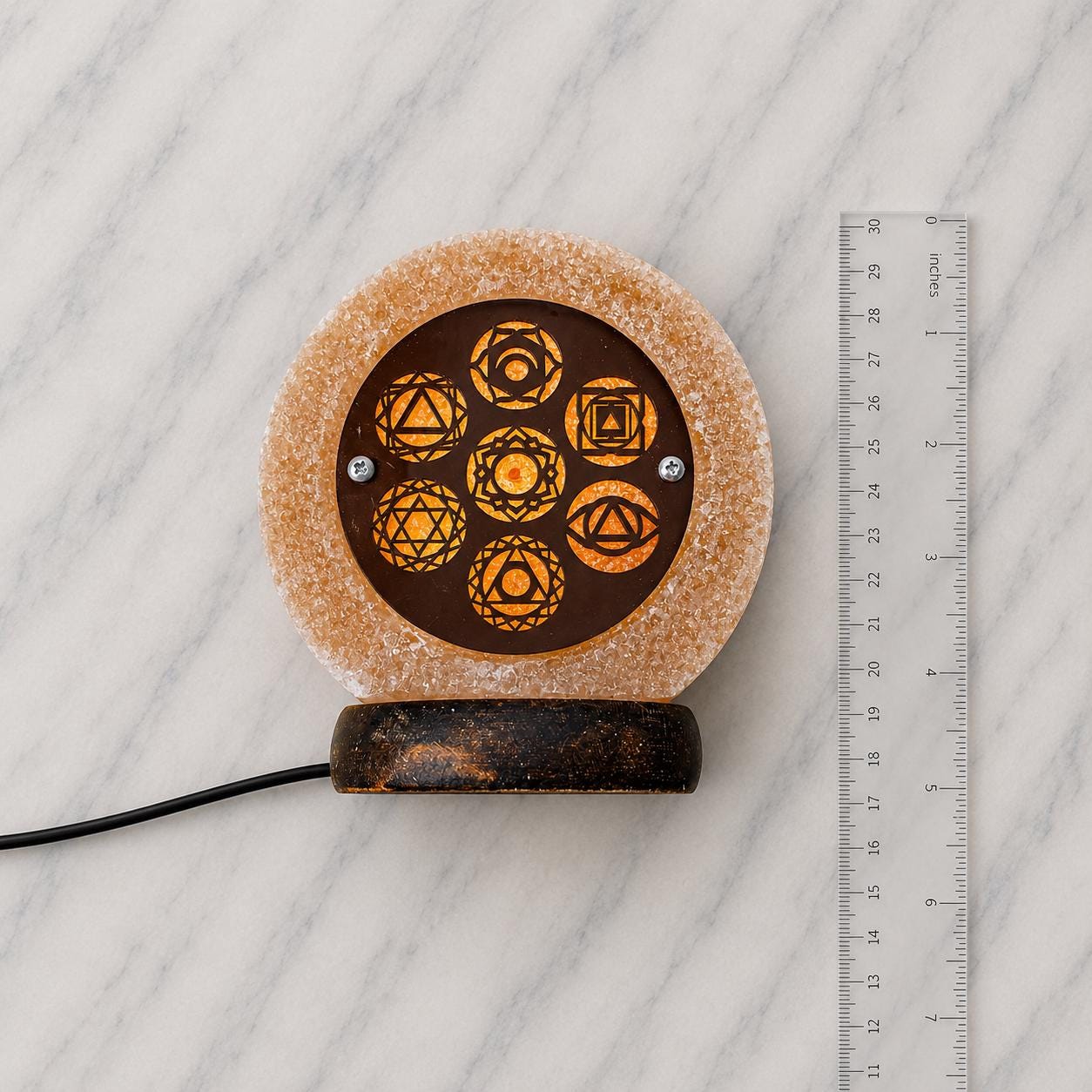 3D Custom Small Himalayan Salt Lamp personalized USB mini keepsake