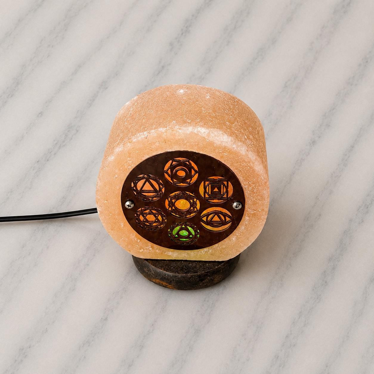 3D Custom Small Himalayan Salt Lamp personalized USB mini keepsake
