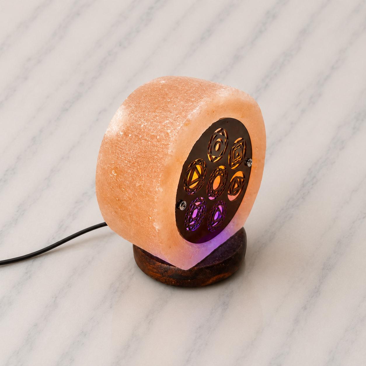 3D Custom Small Himalayan Salt Lamp personalized USB mini keepsake