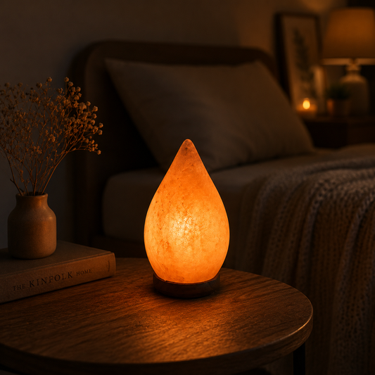 Raindrop Himalayan Salt Lamp