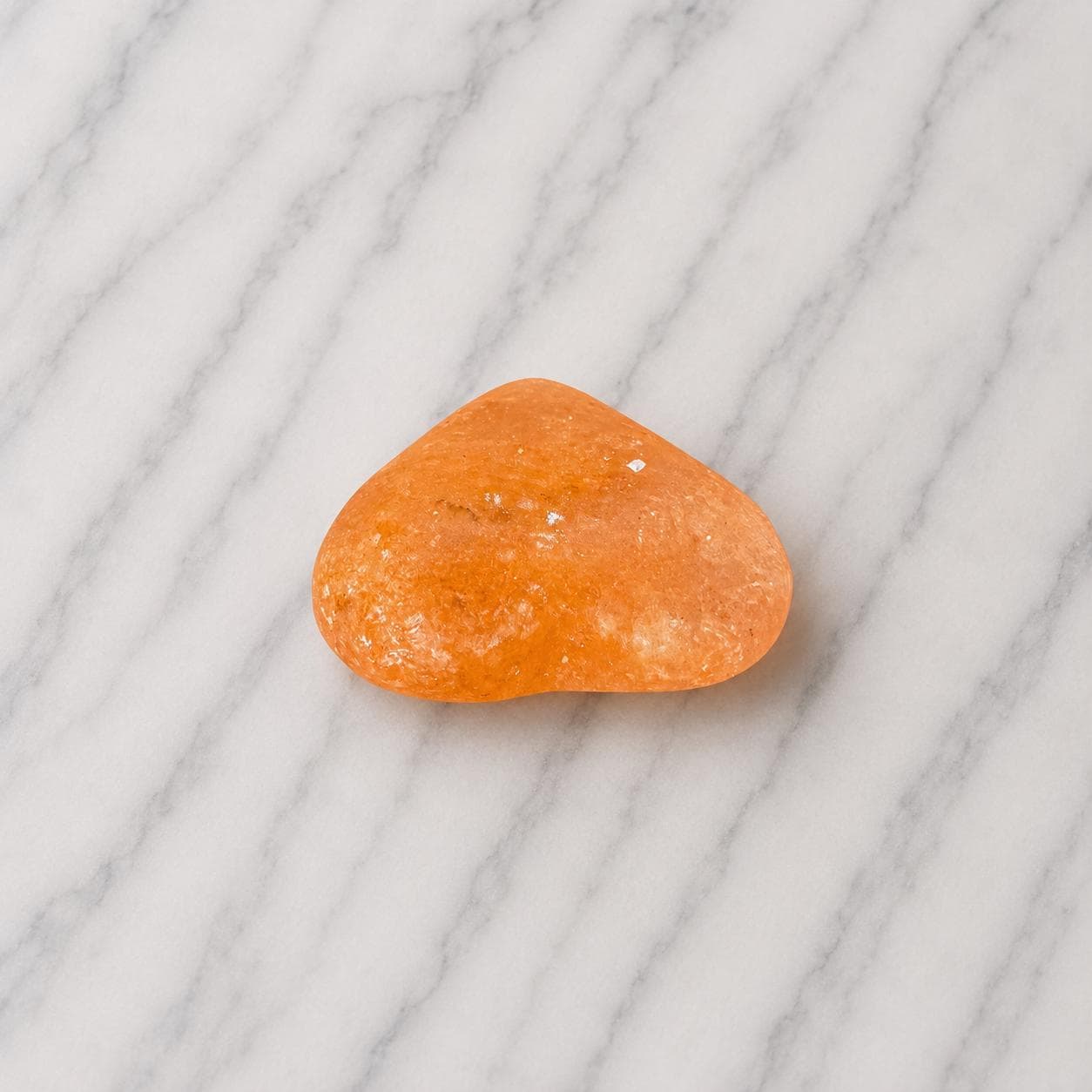 Himalayan Salt Massage Stone Heart shaped pink polished surface