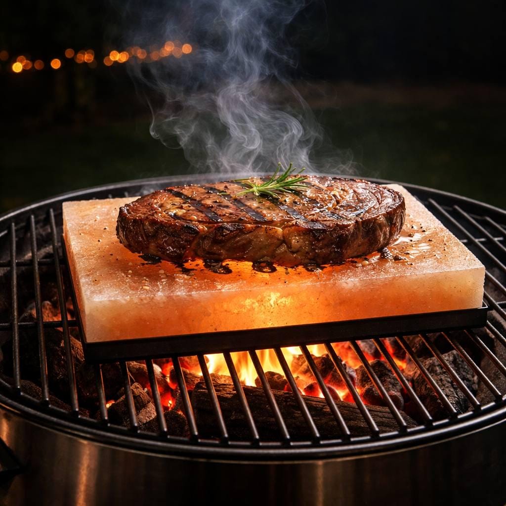 Himalayan Salt Block for Grilling and Serving