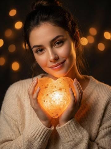 Himalayan Salt Massage Stone Heart